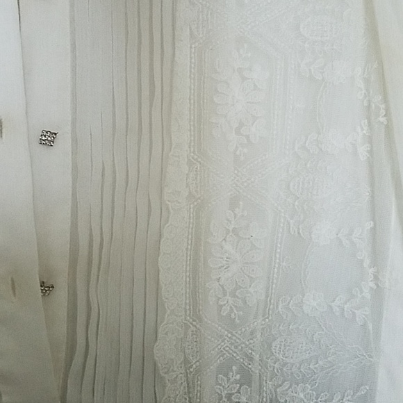 The Kooples Mixed Media Sheath Dress - Picture 2 of 4